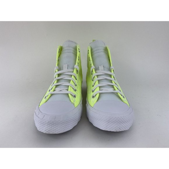 Converse Unt1tl3d Not A Chuck All Star Hi Mens Shoes Sneakers Green Volt A03146C - Picture 8 of 12